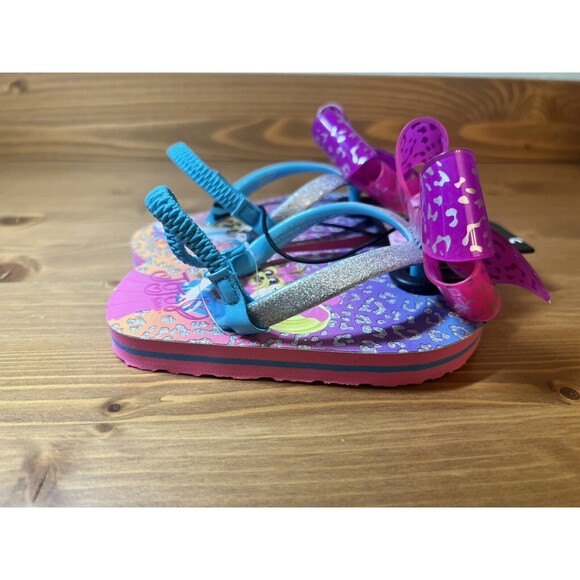 JOJO SIWA Flip Flops Beach Sandals Toddler's Girl's Size 5/6 - Picture 3 of 6